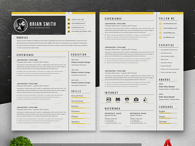 Resume template