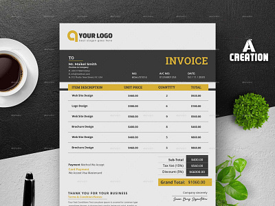 Invoice template