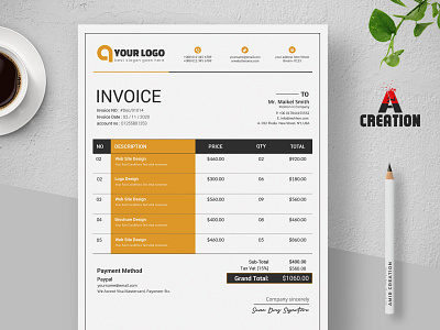 invoice template