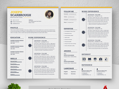 Resume student template