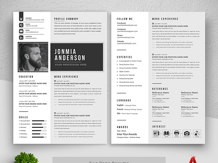 Browse thousands of Resume images for design inspiration | Dribbble