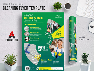 Cleaning Services Flyer product promotion