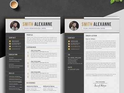 Resume 2 page resume a4 bundle classic resume clean cv clean resume cover letter education job application job resume minimalist resume modern objective resume resume download resume layout resume template simple student template