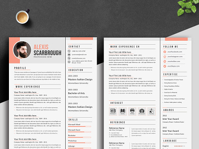 Resume 2 page resume a4 bundle classic resume clean cv clean resume cover letter education job application job resume minimalist resume modern objective resume resume download resume layout resume template simple student template