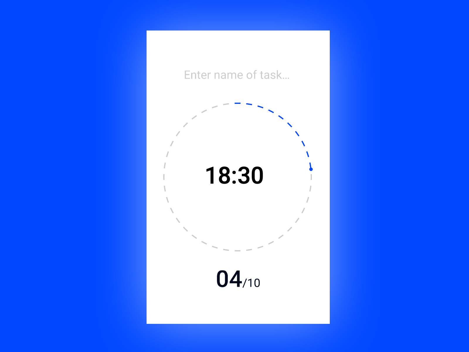 Countdown Timer — daily UI 014