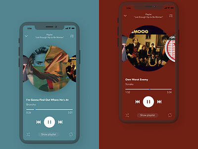 Music player — daily UI 009 009 2020 app challenge concept daily daily 100 challenge daily ui daily ui 009 dailyui flat music music player music player ui player ui