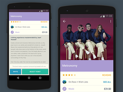 Lollipop android app design lollipop startup ui ux yplan