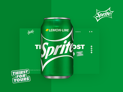 LANDING PAGE RE-DESIGN - SPRITE