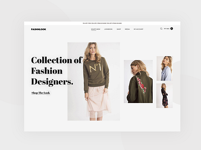 FASHNLOOK - THE LOOKBOOK animation brand branding clothing design creative design designers fashion fashion brand fashion design graphic design illustration illustrator inspiration latest design ui uiuxdesigner ux web website