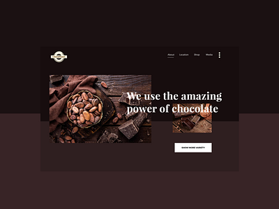 CHOLOLATE BAR animation brand branding chocolate chocolate bar creative design designer graphic design latest trend layout design photoshop typography ui uiux uiux designer uiuxdesign ux web website design