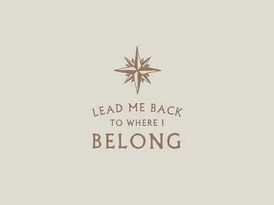 Lead me back