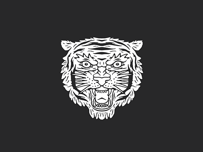 Tiger Blood apparel illustration tattoo tiger tiger tattoo tshirt