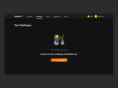 Create Challenge Page