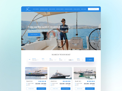 Yachts Charter Homepage