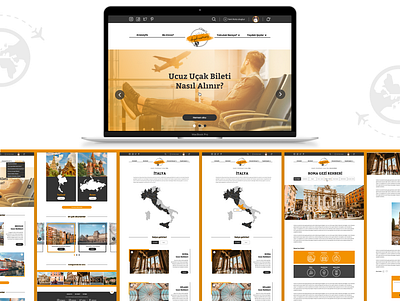 Travel Blog Concept UI Design concept concept design design travel traveling ui ui design uiux ux ux ui website website design