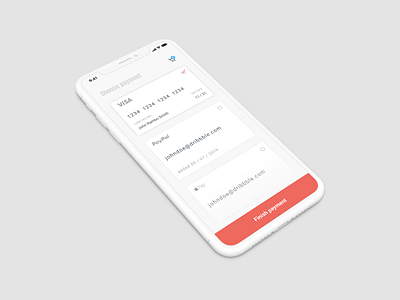 Daily UI #02 - Credit Card Checkout card iphone 10 mobile mobile app ui