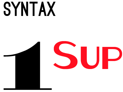 Syntax slides
