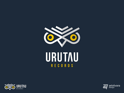 Project Line Art Design for URUTAU RECORDS. design designgraphic designs graphic lineart linework logo logodesign logodesigns logoinspiration modern simple vector