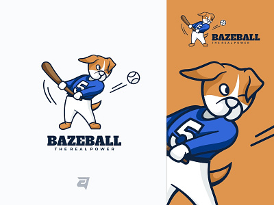 Concept Project Mascot Cartoon Logo Design  for BAZEBALL.