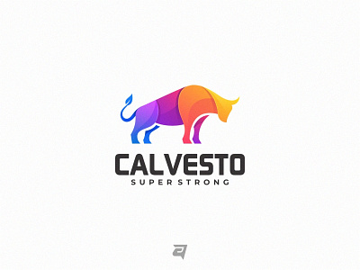 Concept Colorful Logo Design Calvesto. animal awesome colorful design designs gradient graphicdesign illustration logo logodesign logodesigner logodesignersclub logodesigns logoillustration logotype modern simple vector