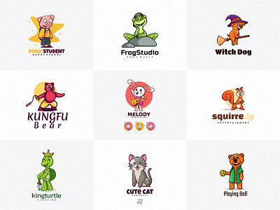 Simple mascot logo design collections branding design designs graphic graphicdesign icon illustration logo logodesign mascot mascotdesign mascotlogo modern simple simple design simplemascot vector