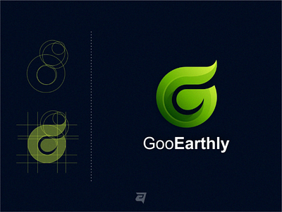 Concept colorful logo design GooEarthly