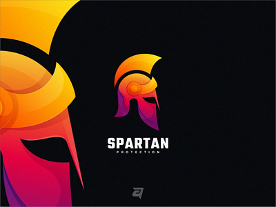 Colorful Logo Design SPARTAN