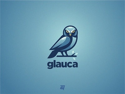 Concept Logo Design For GLAUCA colorful design graphic graphicdesign icon branding logo logodesign logotype modern gradient simple vector