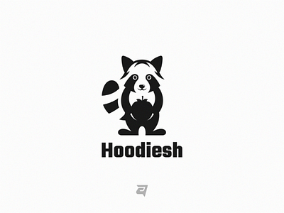 Concept simple mascot logo design for Hoodiesh. branding design graphic graphicdesign icon logo logotype mascot simple simplemascot vector