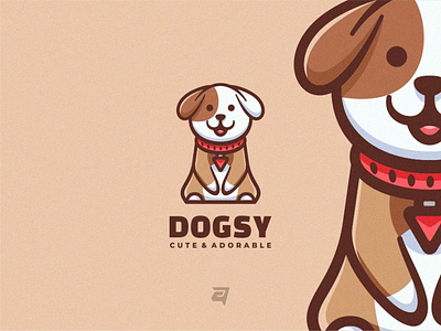 Simple Mascot Logo Design DOGSY