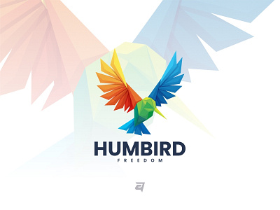 HUMBIRD awesome bird colorful design designs gradient graphic graphics hummingbird illustrations logo logodesign logoinspiration logos logotype modern simple