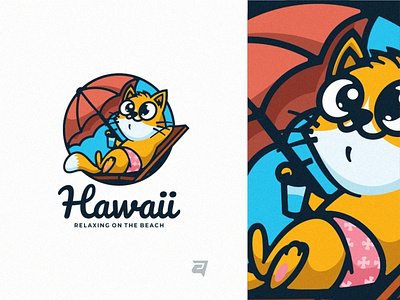 Simple Mascot Hawaii