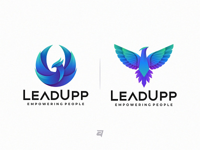 LEADUPP CONCECPTS awesome branding colorful design designs eagle gradient graphic graphics icon illustration logo logodaily logodesign logodesigner logos logotype modern simple vector