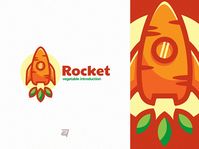 ROCKET Dribble branding creative design graphic illustration logo logodesign modern simple vector