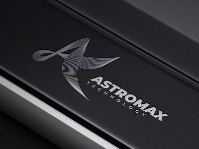 Astromax branding design digital icon illustration letter logo modern multimedia symbol technology vector