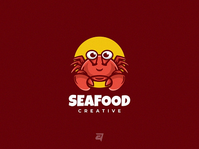 Seafood branding cartoon crab design graphic graphic design illustration logo logo awesome logo inspiration mascot modern simple technology vector