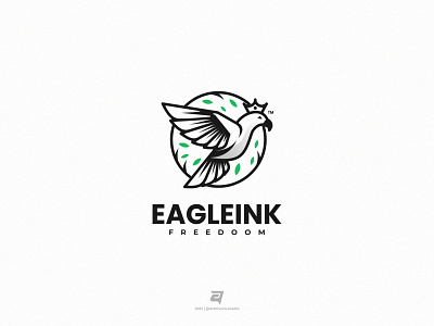 Eagle bird branding design eagle freedom graphic design illustration line line art logo logo awesome logo inspiration modern nature simple symbol vector