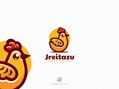 Jreitazu artnivorastudio bird branding chicken colorful design farm graphic design illustration logo logo awesome logo inspiration logomaker modern simple vector