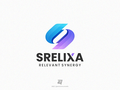 SRELIXA abstract artnivorastudio branding colorful design digital graphic design illustration logo logoawesome logoideas logoinspiration logomaker modern simple synergy technology vector