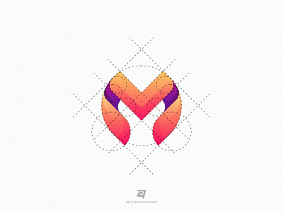 MOLDFOURS artnivorastudio branding colorful creative design goldenratio graphic design illustration initials letter logo logoawesome logoideas logoinspiration logomaker modern simple technology vector