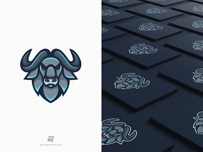 Buffalo artnivorastudio branding buffalo colorful design farm graphic design illustration logo logoawesome logoideas logoinspiration logomaker modern simple vector