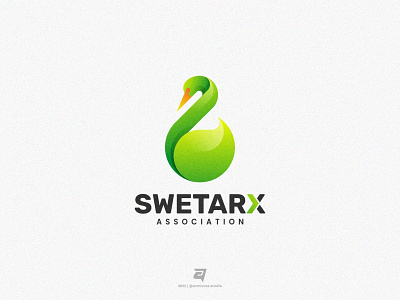 SWETARX artnivorastudio branding colorful creative design graphic design illustration logo logoawesome logoideas logoinspiration logomaker modern simple swan technology vector