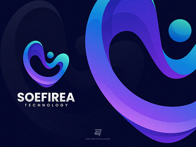 SOEFIREA abstract artnivorastudio branding business colorful creative design gradient graphic design illustration logo logoawesome logoideas logoinspiration logomaker modern simple technology vector