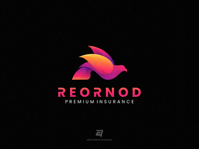 REORNOD artnivorastudio awesome bird branding colorful creative design graphic design illustration logo logoawesome logodesign logoideas logoinspiration logomaker modern simple technology vector