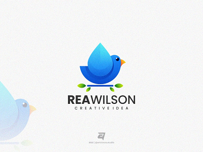 REAWILSON artnivorastudio bird branding colorful creative design freedom graphic design illustration logo logoawesome logodesign logodesigner logoinspiration modern simple technology vector