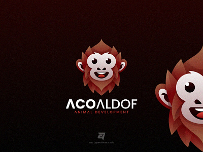 ACOADOLF artnivorastudio branding colorful creative design graphic design illustration logo logoawesome logodesign logoinspiration logomaker modern monkey simple technology vector