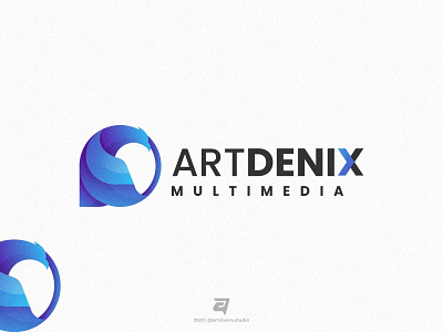 ARTDENIX artnivorastudio branding colorful creative design eagle freedom graphic design illustration logo logoawesome logoinspiration logomaker modern phoenix simple technology vector