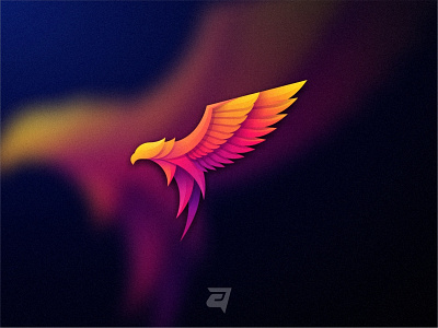 Eagle Colorful animal awesome bird brandidentity branding colorful design eagle gradient icon illustration logo modern vector