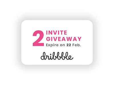 Dribbble invitations dribbble invite giveaway invitation new