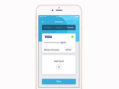 DailyUI 002 - Credit Card Checkout